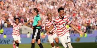 الولايات المتحدة تحقق فوزها الرابع على منتخب أوروبي في تاريخ كأس العالم الولايات المتحدة تحقق فوزها الرابع على منتخب أوروبي في كأس العالم