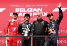 Antonelli remporte le Grand Prix de Belgique et mène Mercedes à la victoire أنطونيلي يفوز بجائزة بلجيكا الكبرى للفورمولا 1
