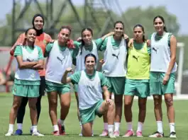 لبؤات الأطلس يواصلن التحضير لديربي الجزائر في كأس إفريقيا 2026 لبؤات الأطلس يستعددن لديربي الجزائر في كأس إفريقيا