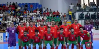 المغرب يجدد تفوقه على السعودية بسداسية في ودية الفوتسال المغرب يهزم السعودية 6-3 في ودية الفوتسال بأكادير