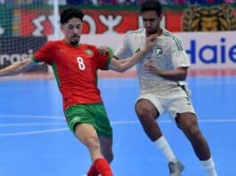 المغرب يهزم السعودية وديا بثلاثية استعدادا لكأس إفريقيا للفوتسال المغرب يهزم السعودية 3-1 وديا في أكادير