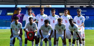 المنتخب المغربي لأقل من 20 سنة يتأهل إلى الدور الثاني في ألعاب المتوسط المغرب يتأهل إلى الدور الثاني في ألعاب المتوسط