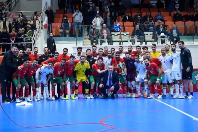 XUAUVCT63VCP7GUAWD5PTNTPVA المغرب يواجه الجزائر وليبيا وزامبيا في كأس إفريقيا للفوتسال