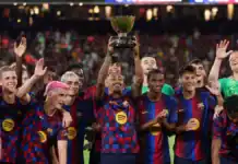 برشلونة يتوج بكأس جوان غامبر بعد الفوز على الأهلي المصري برشلونة يهزم الأهلي المصري ويتوج بكأس جوان غامبر