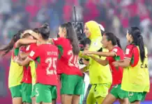 جماهير المغرب تدعم لبؤات الأطلس قبل مواجهة جنوب إفريقيا جماهير المغرب تدعم لبؤات الأطلس قبل مواجهة جنوب إفريقيا