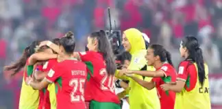 جماهير المغرب تدعم لبؤات الأطلس قبل مواجهة جنوب إفريقيا جماهير المغرب تدعم لبؤات الأطلس قبل مواجهة جنوب إفريقيا