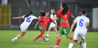 المنتخب المغربي النسوي لأقل من 17 سنة يكتسح كوسوفو برباعية في ألعاب المتوسط المغرب يهزم كوسوفو برباعية في ألعاب المتوسط للسيدات