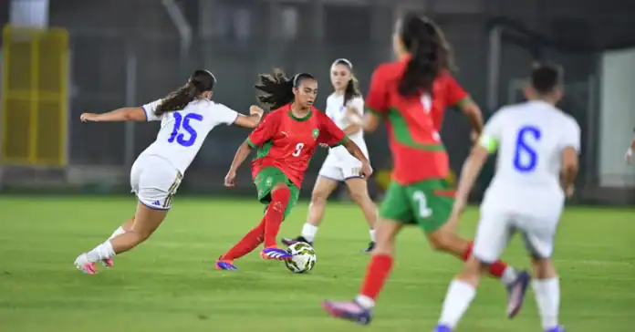 المنتخب-الوطني-النسوي-لأقل-من-17-سنة المغرب يهزم كوسوفو برباعية في ألعاب المتوسط للسيدات