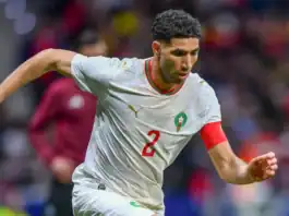إيقاف حكيمي يبعده عن مباراتي الغابون وليسوتو في تصفيات كأس إفريقيا إيقاف حكيمي يبعده عن مباراتي الغابون وليسوتو