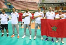 المنتخب المغربي ينهزم أمام مصر بثلاثة أشواط في بطولة إفريقيا للكرة الطائرة المغرب يخسر أمام مصر 0-3 في بطولة إفريقيا للكرة الطائرة