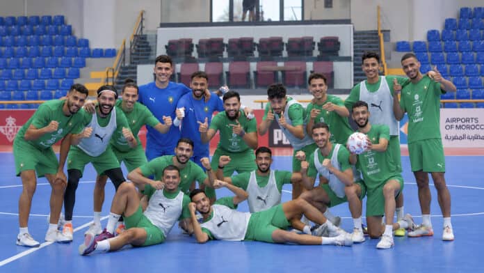 المغرب يهزم أندرلخت وديا استعدادا لكأس إفريقيا للفوتسال