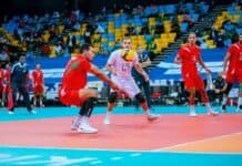 Le Maroc bat la Gambie 3-1 lors du Championnat d’Afrique de volley-ball المغرب يهزم غامبيا 3-1 في بطولة إفريقيا للكرة الطائرة