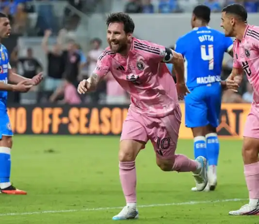 ميسي يقود إنتر ميامي للتتويج بكأس كامبيونيس أمام كروز أزول ميسي يقود إنتر ميامي للتتويج بكأس كامبيونيس