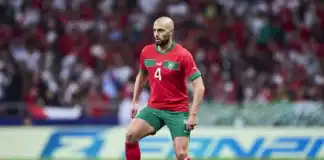 سفيان أمرابط يعلن الابتعاد عن المنتخب المغربي في عهد محمد وهبي سفيان أمرابط يبتعد عن المنتخب في عهد محمد وهبي