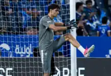 إصابة مفاجئة لياسين بونو قبل مواجهة الهلال ونيوم إصابة مفاجئة لياسين بونو قبل مباراة الهلال ونيوم