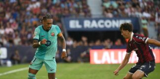 برشلونة يواصل العلامة الكاملة وريال مدريد يكتسح رايو في الجولة الخامسة من الليغا برشلونة يتصدر الليغا بالعلامة الكاملة وريال مدريد يكتسح رايو