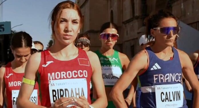 FB_IMG_1788421944867 برداحة تتوج بذهبية نصف الماراطون في ألعاب المتوسط
