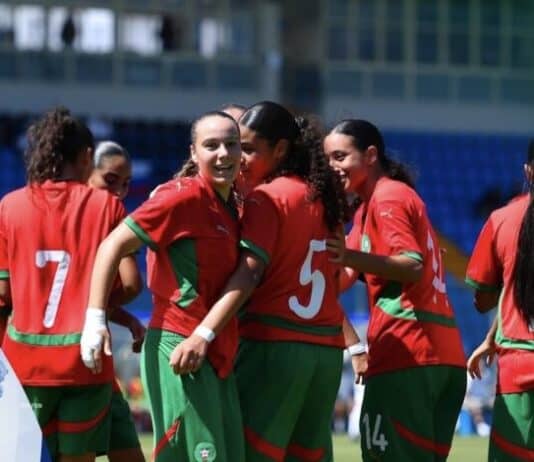 المغرب يحرز برونزية كرة القدم النسوية لأقل من 17 سنة في ألعاب المتوسط المغرب يحرز برونزية كرة القدم النسوية في ألعاب المتوسط