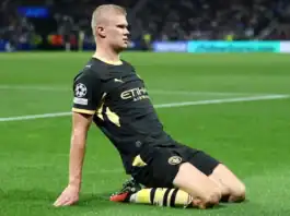 هالاند يصبح الهداف التاريخي لمانشستر سيتي في دوري الأبطال هالاند يدخل تاريخ مانشستر سيتي في دوري الأبطال