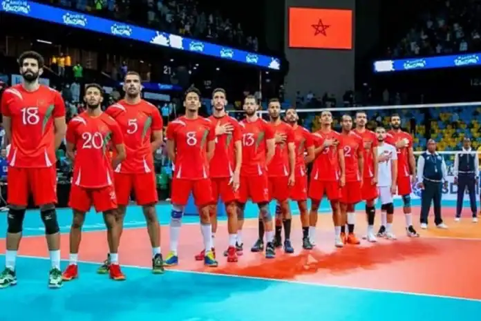 equipe_national المغرب مع مصر وغامبيا في كأس إفريقيا للكرة الطائرة