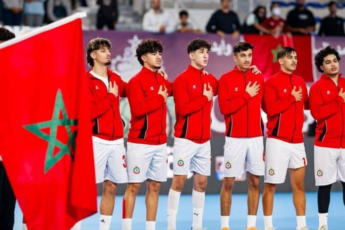 handballMorocco المغرب يواجه ليبيا على صدارة مجموعته في كأس إفريقيا U18