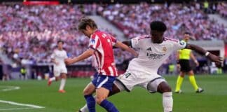أتلتيكو مدريد يحسم الديربي أمام الريال ويتقدم عليه في ترتيب الليغا أتلتيكو يهزم ريال مدريد 2-1 ويتقدم عليه في ترتيب الليغا