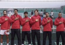 Le Maroc se qualifie pour les barrages du groupe mondial I de la Coupe Davis المغرب يتأهل إلى ملحق المجموعة العالمية الأولى لكأس ديفيس