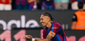 رافينيا يعود إلى تدريبات برشلونة الجماعية قبل مواجهة بيتيس
