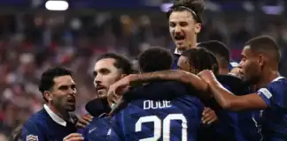 فرنسا تهزم بلجيكا 4-1 في عصبة الأمم وتمنح زيدان أول فوز له على أرضه