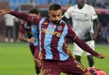 Le huitième but de Salah offre la victoire à Trabzonspor face à Beşiktaş Mohamed Salah célèbre son but contre Trabzonspor lors d'un match contre Beşiktaş