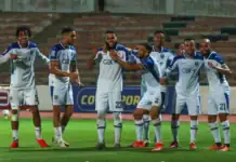 الصدارة على المحك بين اتحاد يعقوب المنصور ووداد فاس لاعبو اتحاد يعقوب المنصور خلال مباراة في القسم الوطني الثاني لكرة القدم
