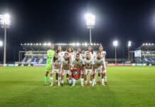 كوريا الشمالية تهزم المغرب 6-0 وتقصيه من مونديال الناشئات لاعبات المنتخب المغربي وكوريا الشمالية خلال مباراة دور الـ16 في مونديال الناشئات