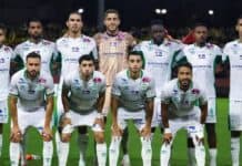 Al-Raja achève ses préparatifs en vue de son match contre les Kaniemi Warriors en Coupe de la Confédération Les joueurs du Raja Casablanca lors d'une séance d'entraînement en vue du match contre les Kanyimi Warriors