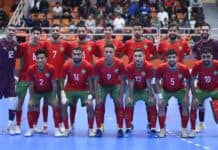 L’équipe nationale marocaine de futsal se prépare à affronter l’Algérie lors du match d’ouverture de la Coupe d’Afrique des nations