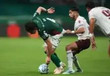 بالميراس يبلغ نهائي ليبرتادوريس بفوزه على فلومينينسي بركلات الترجيح لاعبو بالميراس يحتفلون بالتأهل إلى نهائي كوبا ليبرتادوريس