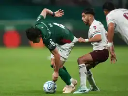 بالميراس يبلغ نهائي ليبرتادوريس بفوزه على فلومينينسي بركلات الترجيح لاعبو بالميراس يحتفلون بالتأهل إلى نهائي كوبا ليبرتادوريس