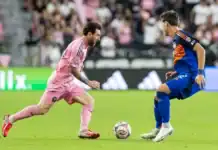 إنتر ميامي يتعادل مع سينسيناتي 2-2 ويضيع فرصة الاقتراب من الثاني ليونيل ميسي نجم إنتر ميامي خلال مباراة فريقه أمام سينسيناتي في الدوري الأميركي