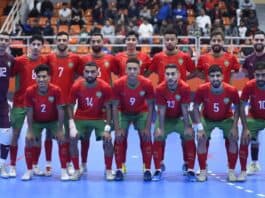 منتخب الصالات المغربي يستعد لمواجهة الجزائر في افتتاح كأس إفريقيا