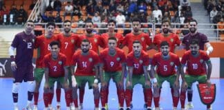 منتخب الصالات المغربي يستعد لمواجهة الجزائر في افتتاح كأس إفريقيا