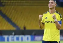 Ronaldo marque lors de la victoire 3-1 d’Al-Nassr face à Neftchi après le report du match